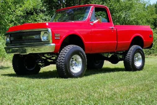 1970 CHEVROLET C-20 4X4 CUSTOM PICKUP