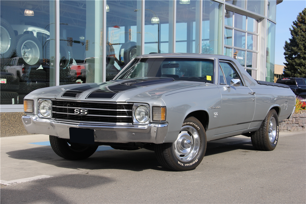 1972 CHEVROLET EL CAMINO SS 