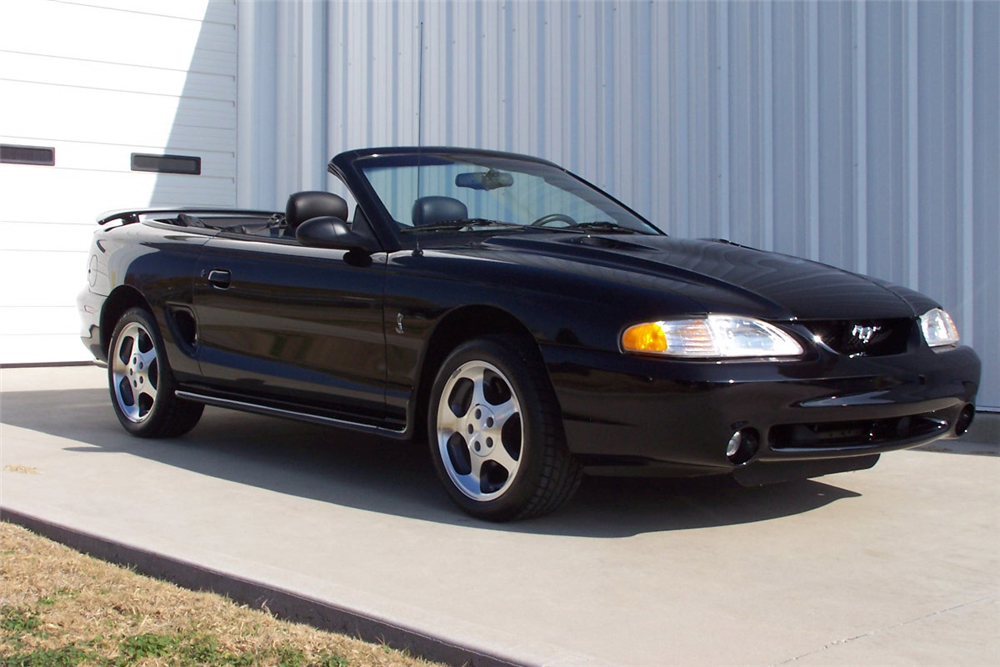 1996 FORD MUSTANG COBRA CONVERTIBLE