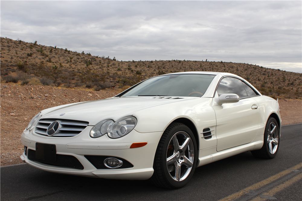 2007 MERCEDES-BENZ SL550 CONVERTIBLE