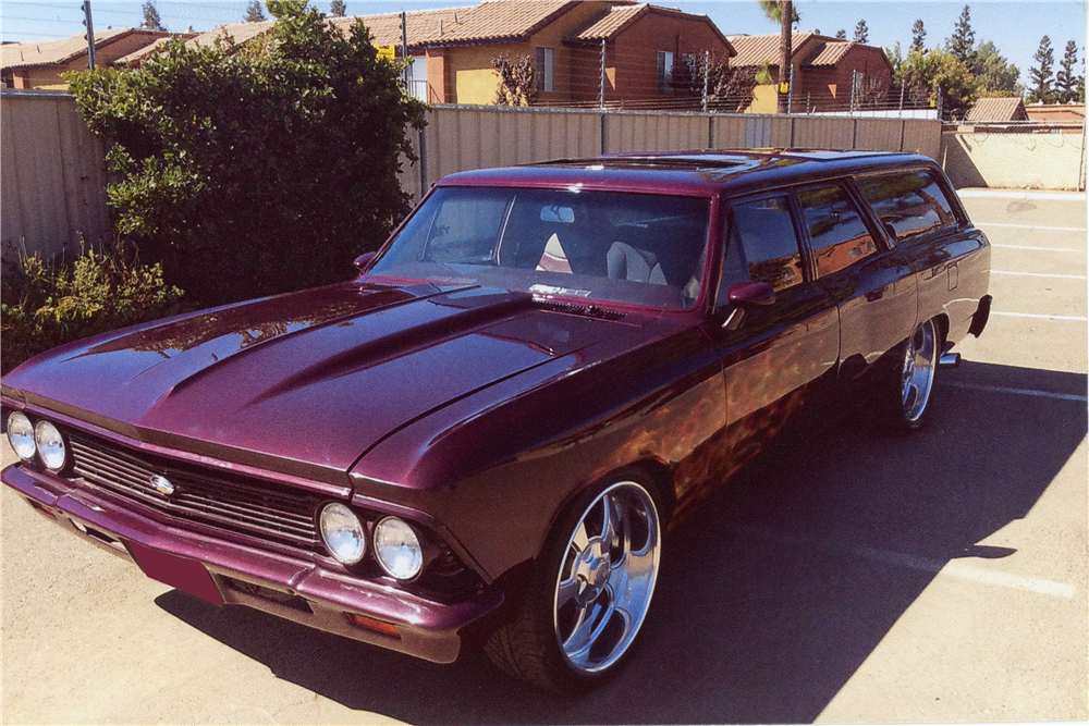 1966 CHEVROLET CUSTOM STATION WAGON