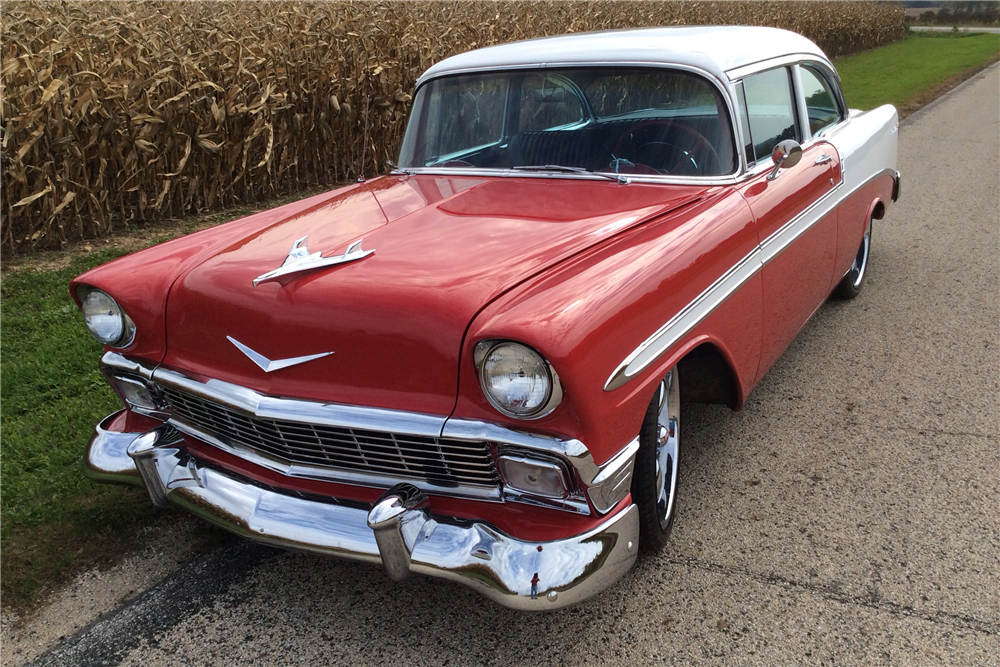 1956 CHEVROLET BEL AIR CUSTOM 2-DOOR POST