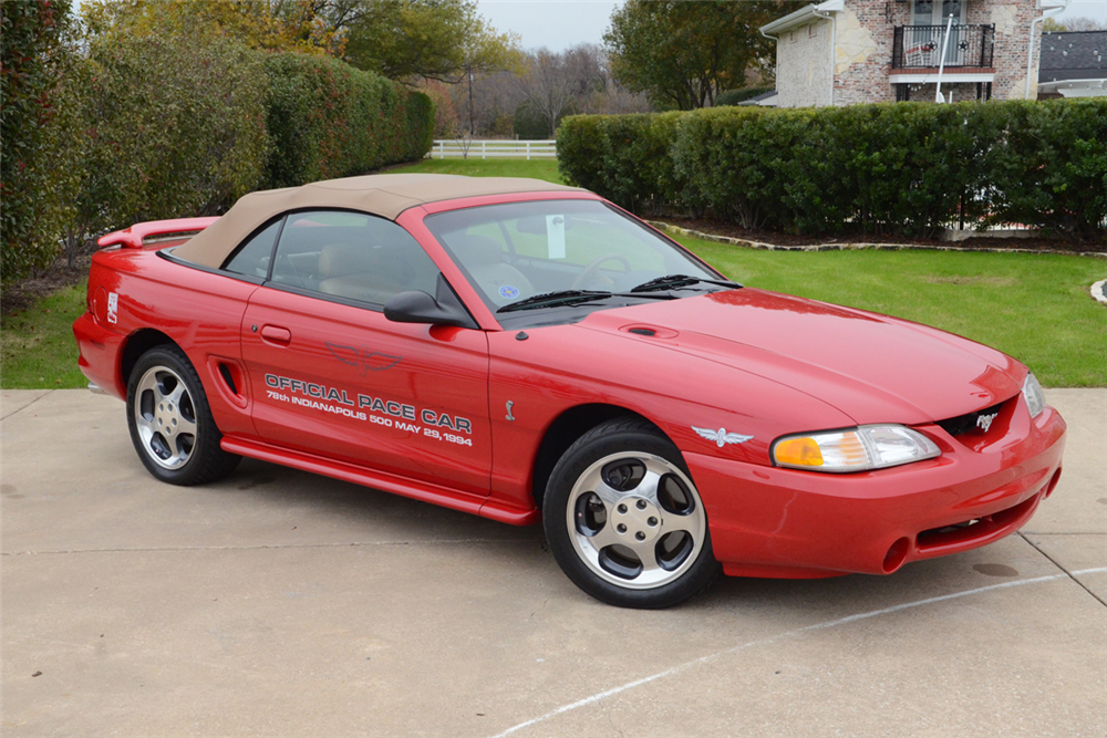 1994 FORD MUSTANG COBRA SVT CONVERTIBLE