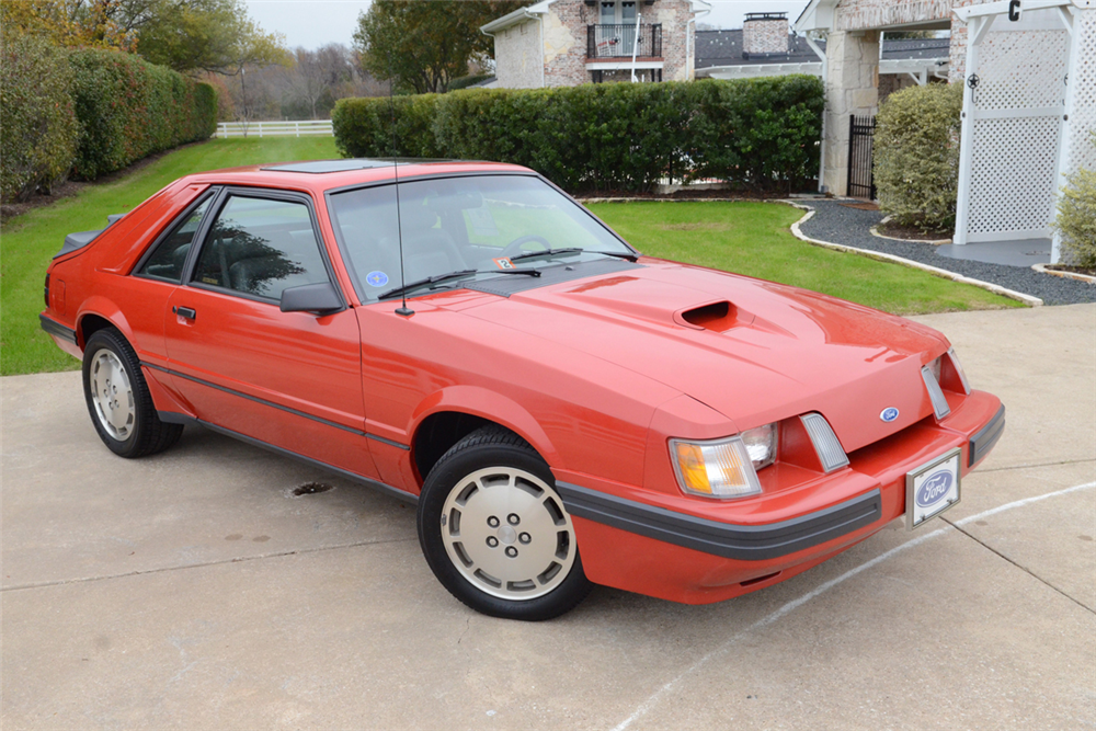 1985 FORD MUSTANG SVO 