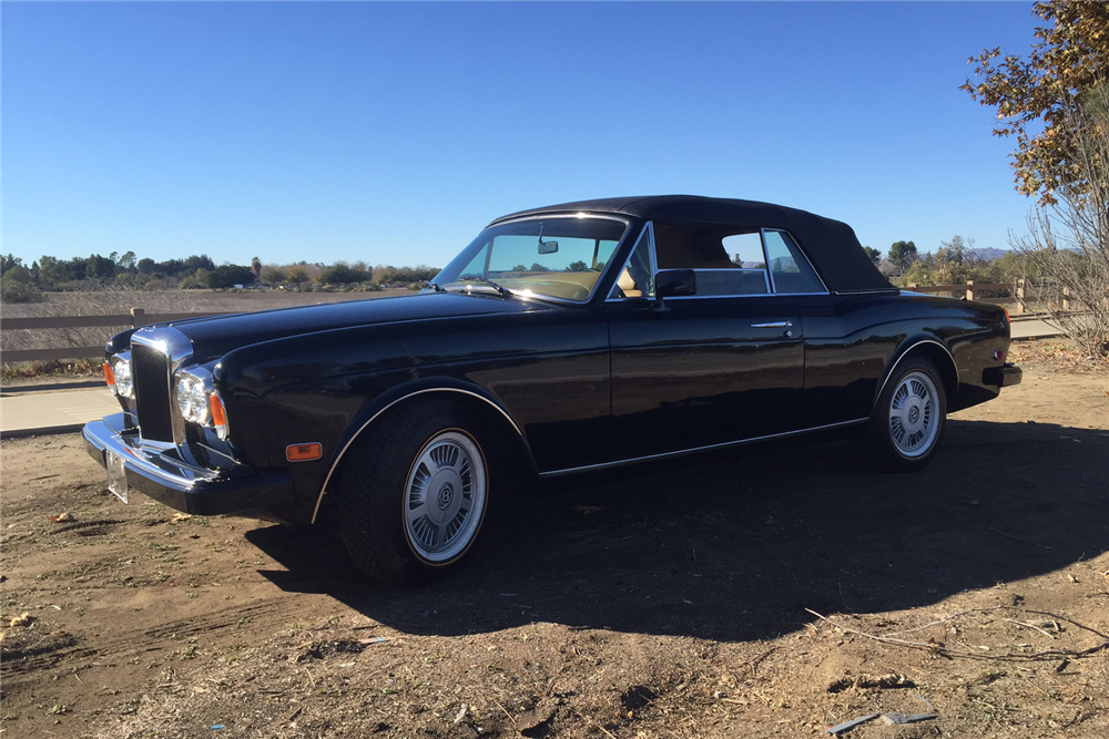 1988 BENTLEY CONTINENTAL CONVERTIBLE