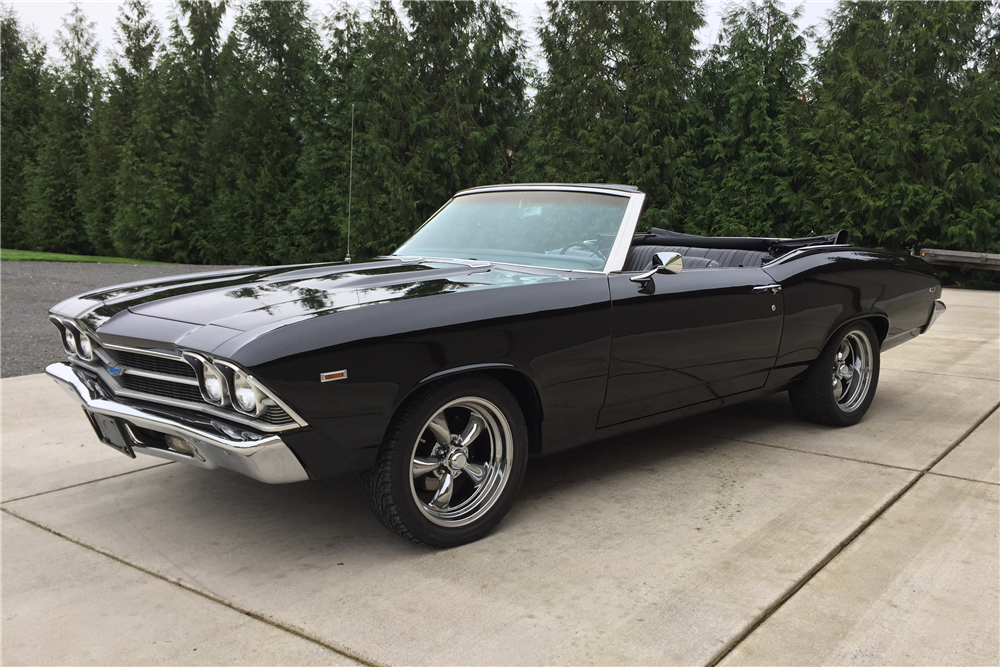 1969 CHEVROLET CHEVELLE MALIBU CUSTOM CONVERTIBLE