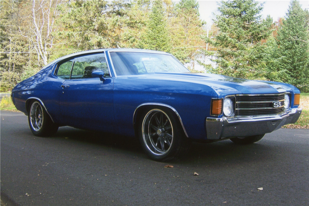 1972 CHEVROLET CHEVELLE CUSTOM COUPE