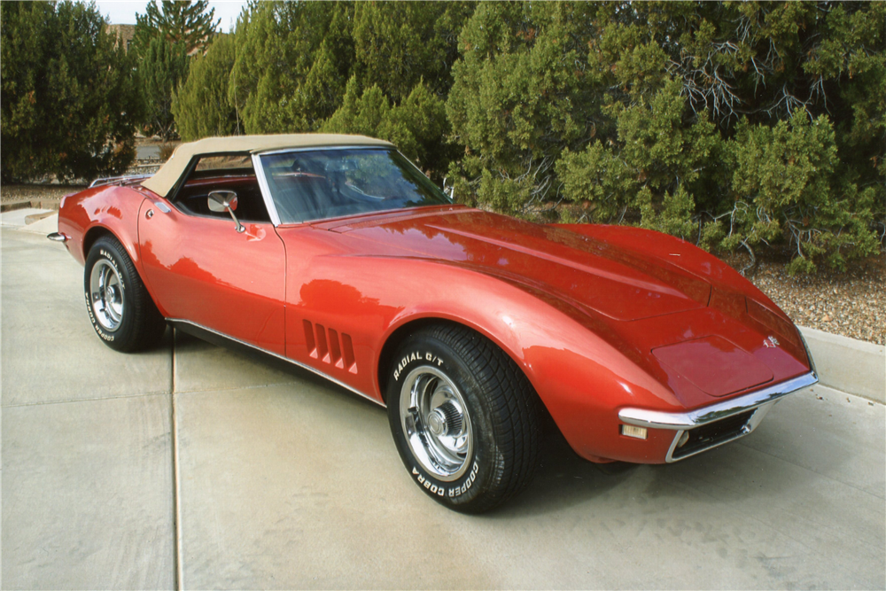 1968 CHEVROLET CORVETTE 327/350 CONVERTIBLE