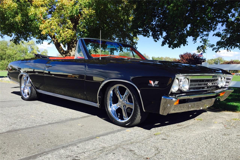 1967 CHEVROLET CHEVELLE CUSTOM CONVERTIBLE