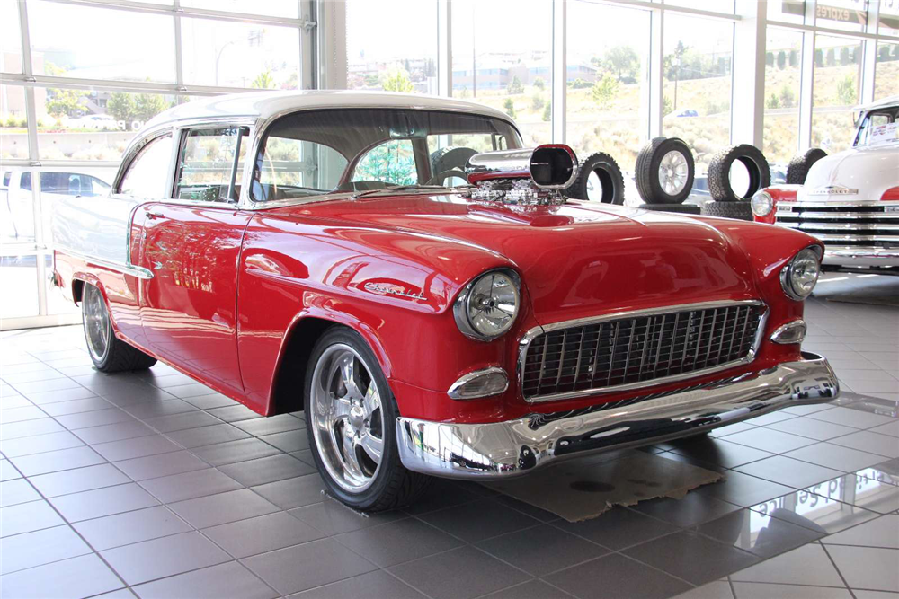 1955 CHEVROLET 210 CUSTOM 2-DOOR POST