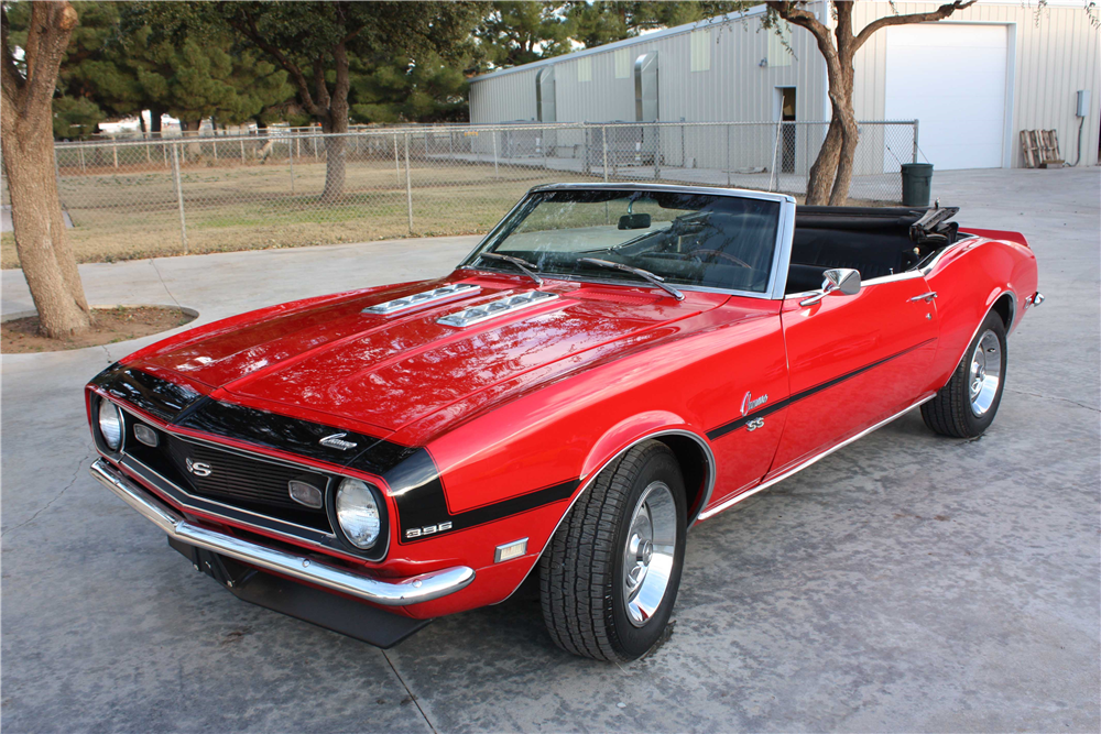 1968 CHEVROLET CAMARO SS CONVERTIBLE