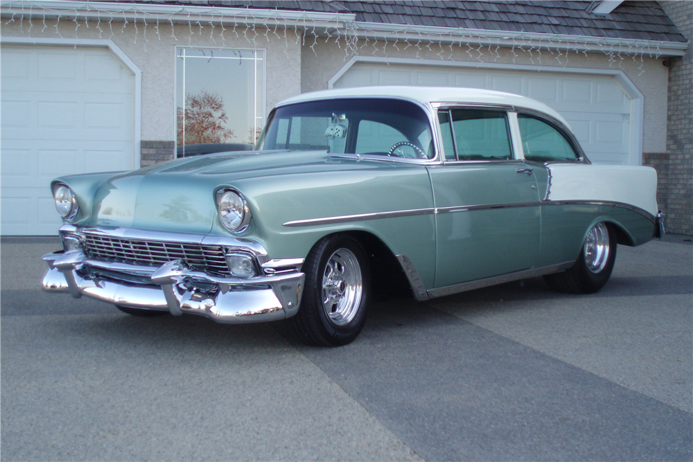 1956 CHEVROLET 210 CUSTOM 2-DOOR POST