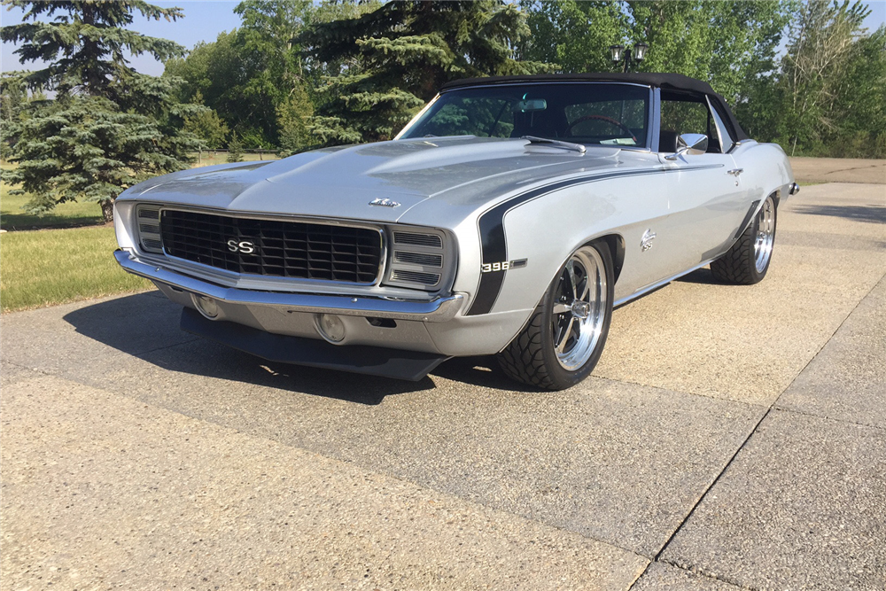 1969 CHEVROLET CAMARO RS/SS CUSTOM CONVERTIBLE