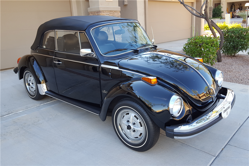 1979 VOLKSWAGEN SUPER BEETLE CONVERTIBLE