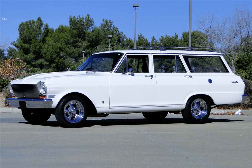 1963 CHEVROLET NOVA CUSTOM STATION WAGON