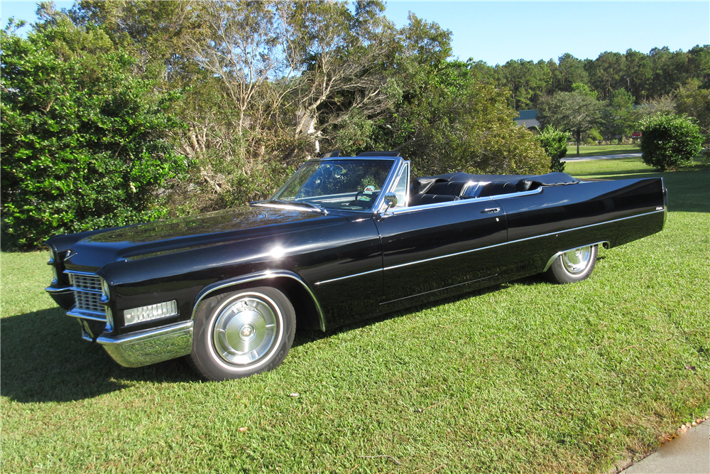 1966 CADILLAC DE VILLE CONVERTIBLE