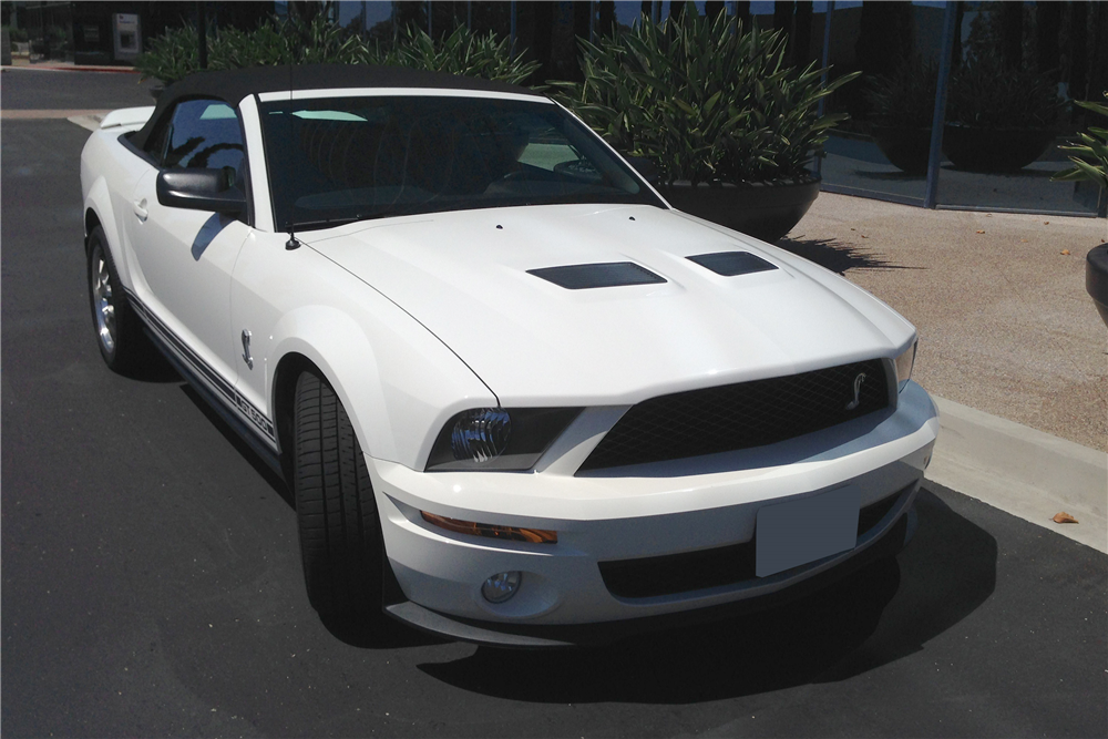 2007 FORD MUSTANG SHELBY GT500 CONVERTIBLE