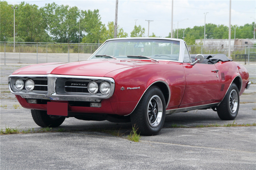 1967 PONTIAC FIREBIRD CONVERTIBLE