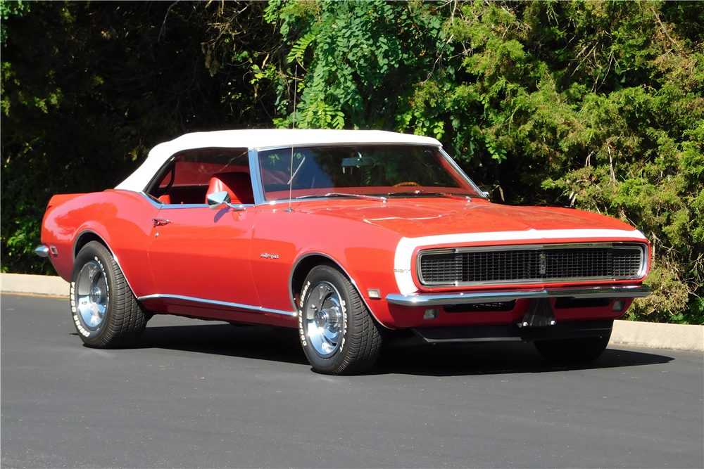 1968 CHEVROLET CAMARO RS CONVERTIBLE