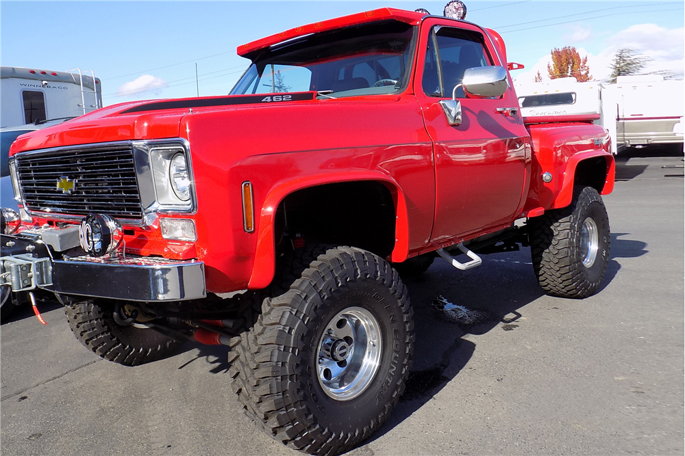 1976 CHEVROLET K10 CUSTOM 4X4 PICKUP