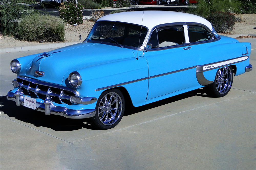 1954 CHEVROLET BEL AIR CUSTOM 2-DOOR POST