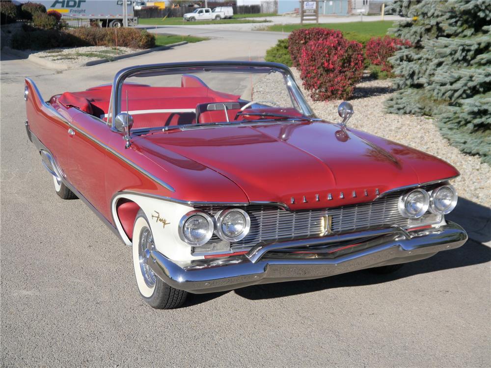 1960 PLYMOUTH FURY CONVERTIBLE