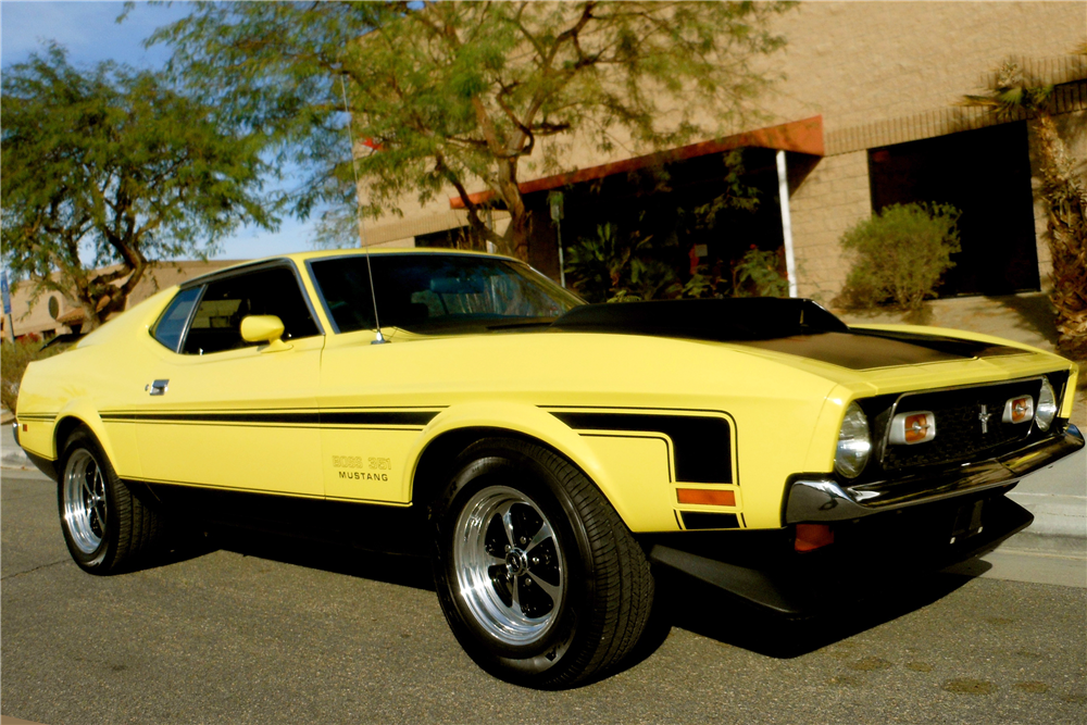 1971 FORD MUSTANG BOSS 351 CUSTOM FASTBACK