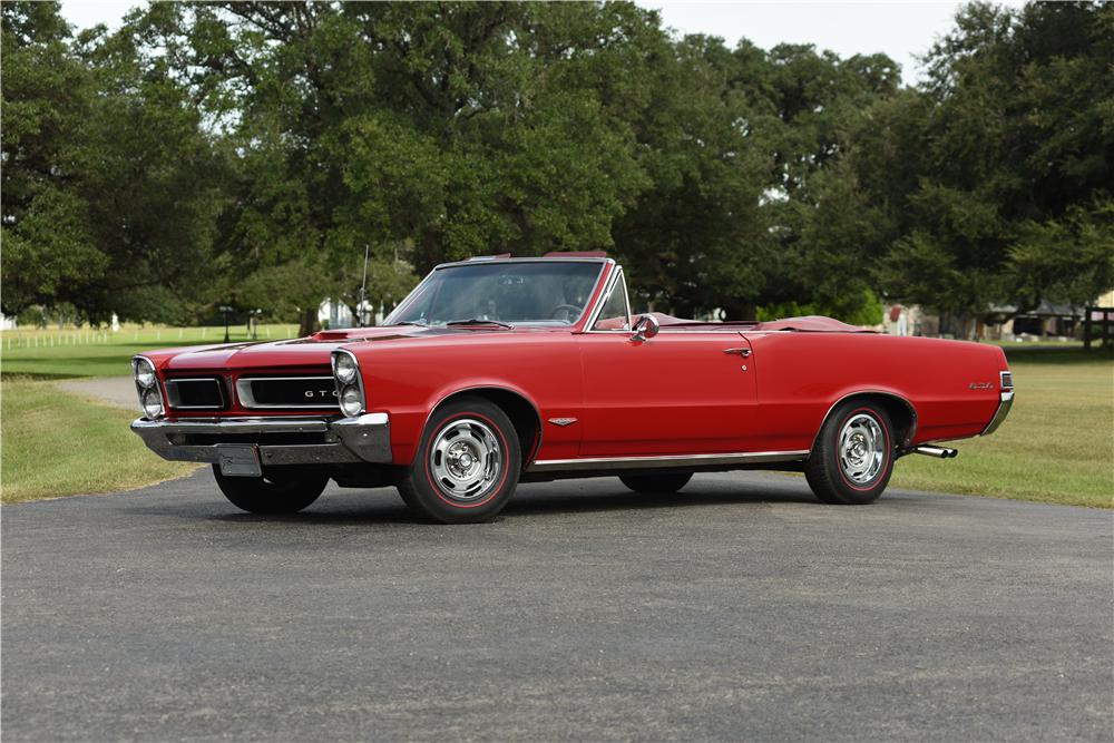 1965 PONTIAC GTO CONVERTIBLE