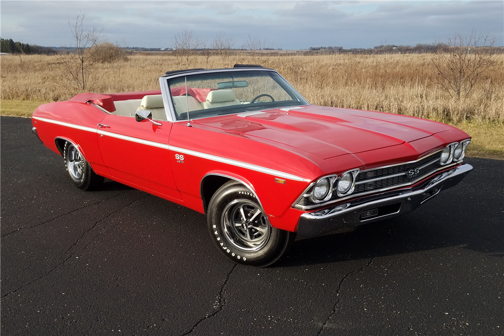 1969 CHEVROLET CHEVELLE SS 396 CONVERTIBLE