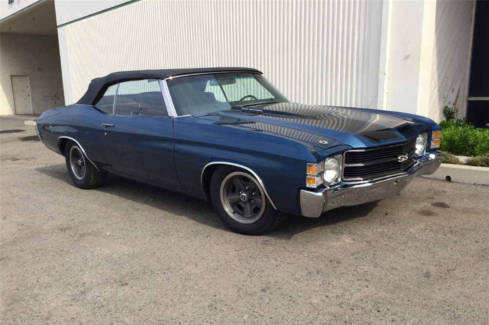 1971 CHEVROLET CHEVELLE SS CUSTOM CONVERTIBLE