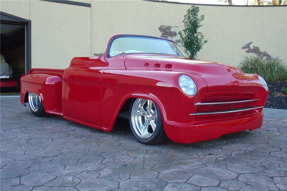 1956 CHEVROLET CUSTOM TOPLESS ROADSTER PICKUP