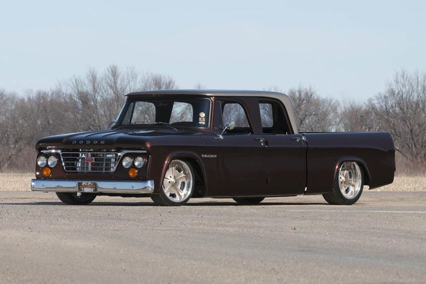 1969 DODGE D-200 CUSTOM CREW CAB PICKUP