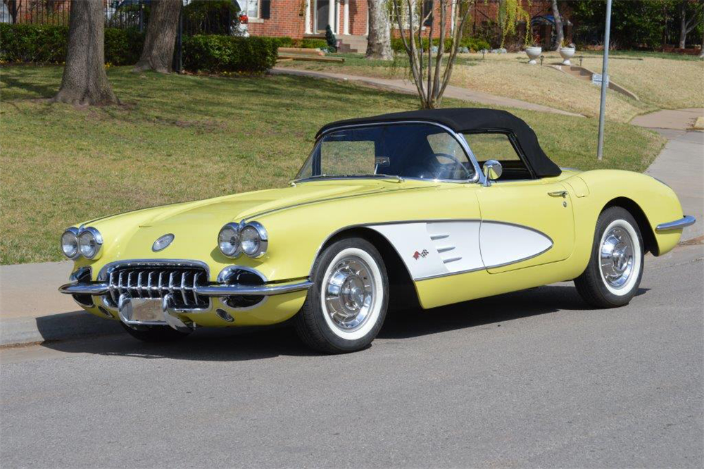 1958 CHEVROLET CORVETTE 283/245 CONVERTIBLE