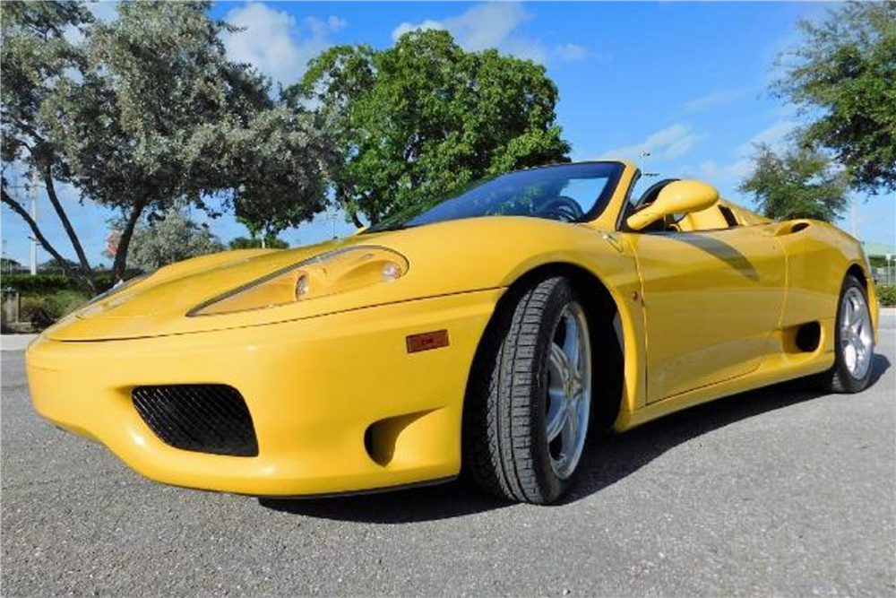 2004 FERRARI 360 SPIDER 