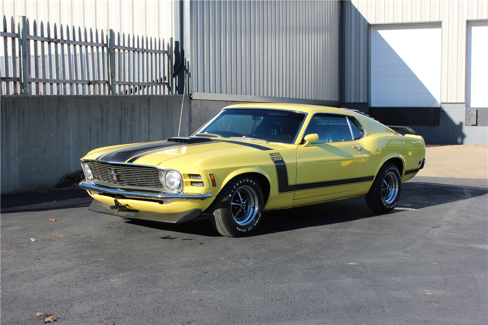 1970 FORD MUSTANG BOSS 302 FASTBACK