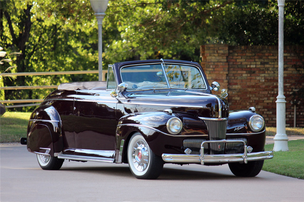 1941 FORD SUPER DELUXE CUSTOM CONVERTIBLE