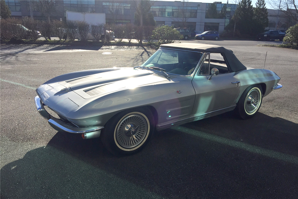 1963 CHEVROLET CORVETTE 327/340 CONVERTIBLE