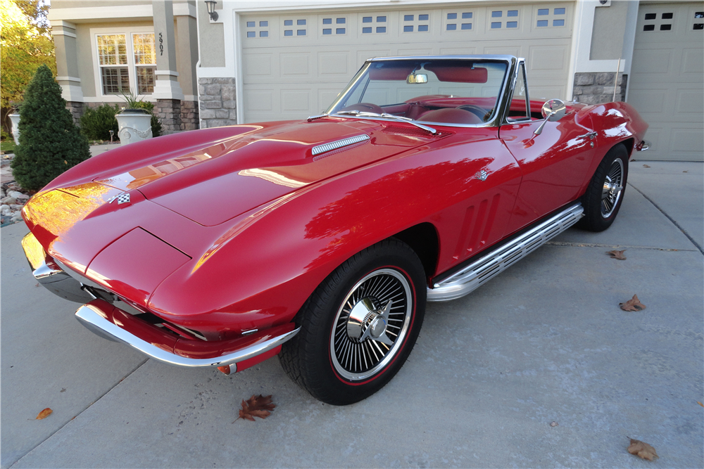 1965 CHEVROLET CORVETTE 327 CONVERTIBLE