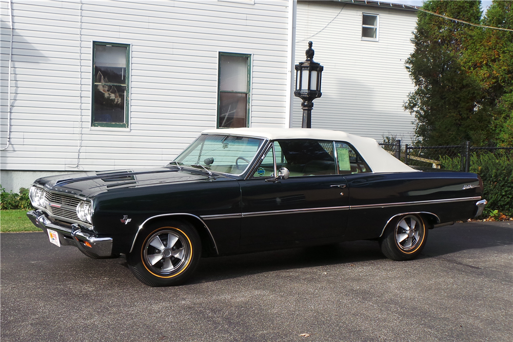 1965 CHEVROLET CHEVELLE L79 MALIBU CONVERTIBLE