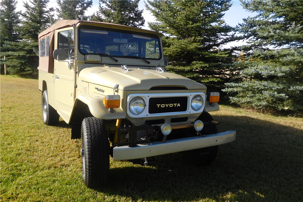 1980 TOYOTA LAND CRUISER TROOP CARRIER