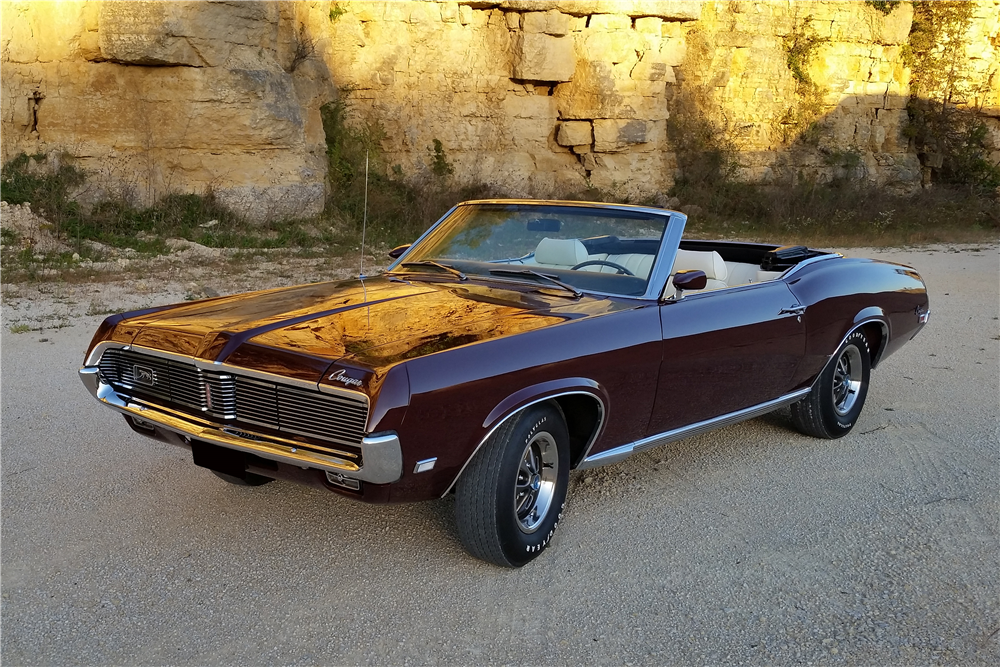 1969 MERCURY COUGAR XR7 428 CJ CONVERTIBLE