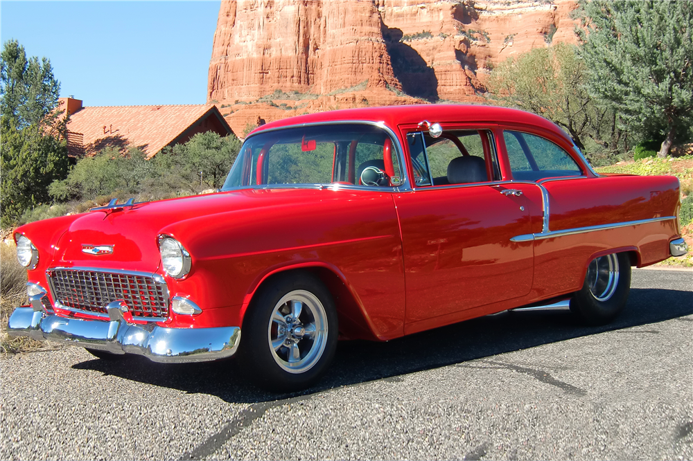 1955 CHEVROLET 210 CUSTOM POST COUPE