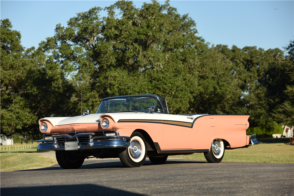 1957 FORD FAIRLANE 500 SKYLINER RETRACTABLE HARDTOP