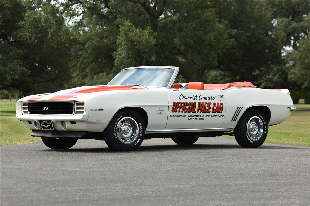 1969 CHEVROLET CAMARO INDY PACE CAR CONVERTIBLE