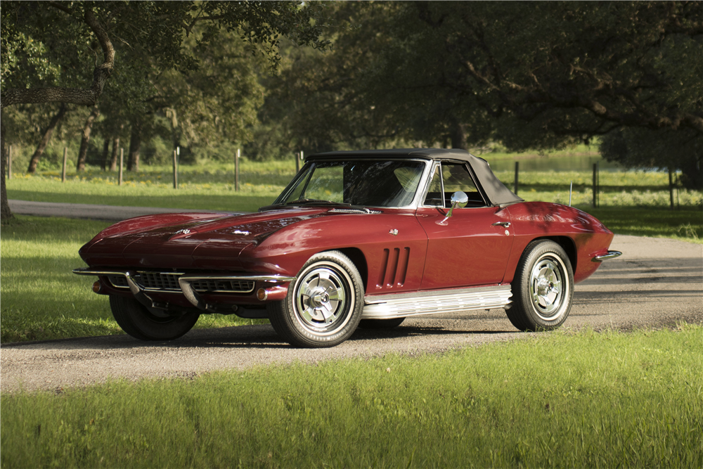 1966 CHEVROLET CORVETTE 327/350 CONVERTIBLE