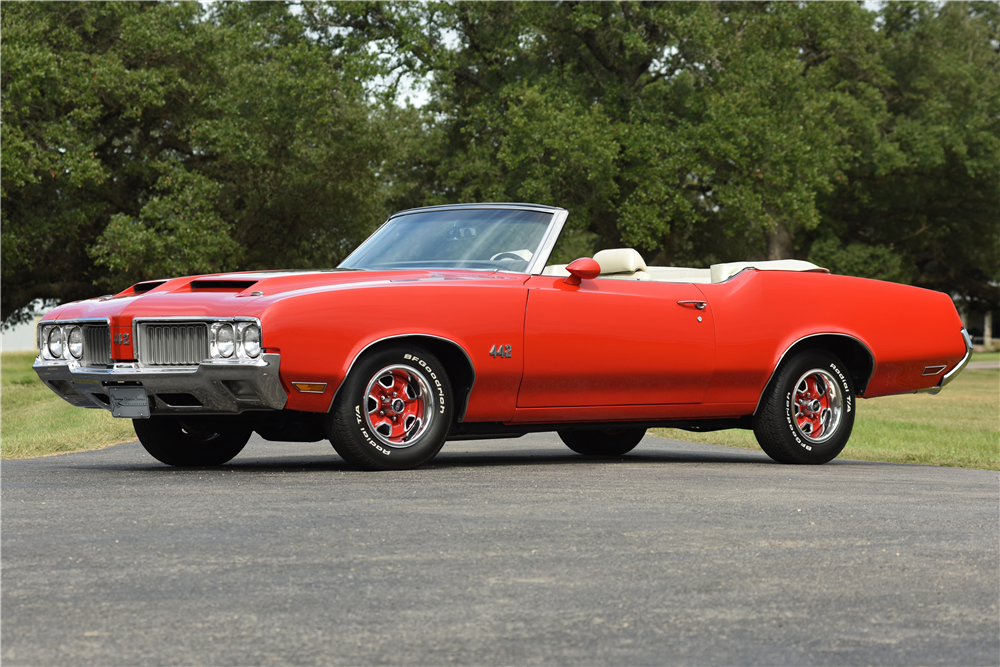 1970 OLDSMOBILE 442 CONVERTIBLE