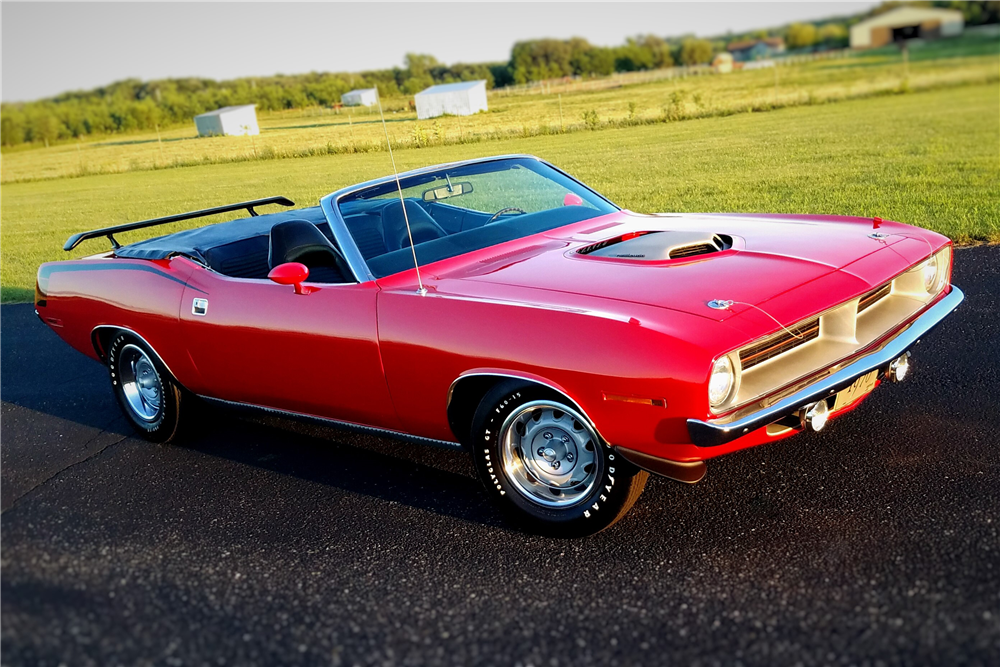 1970 PLYMOUTH BARRACUDA HEMI CONVERTIBLE RE-CREATION