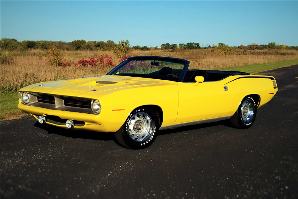 1970 PLYMOUTH 'CUDA CONVERTIBLE