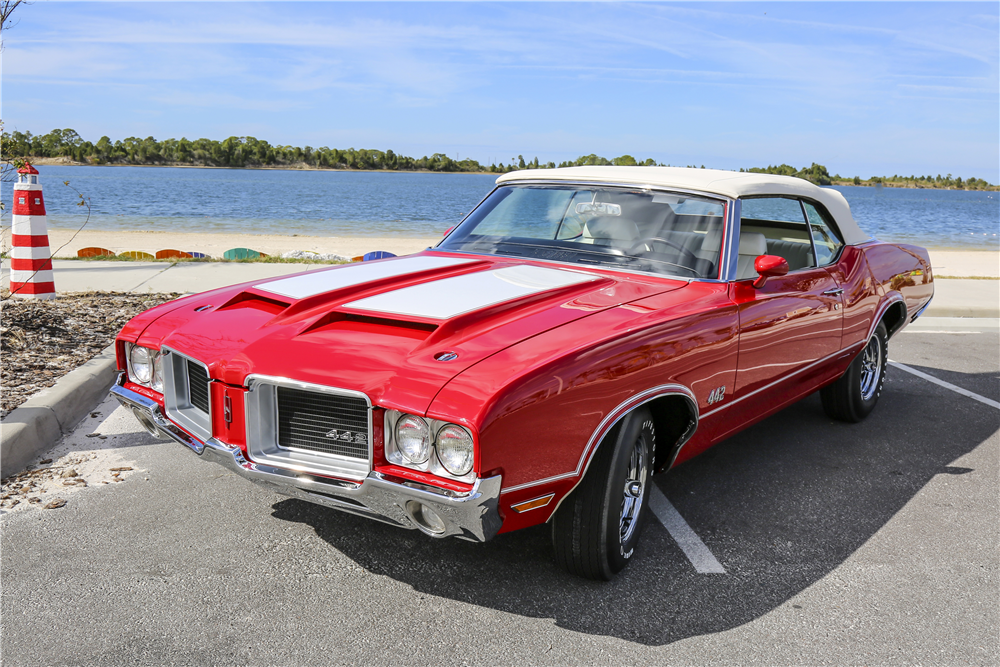 1971 OLDSMOBILE 442 CONVERTIBLE