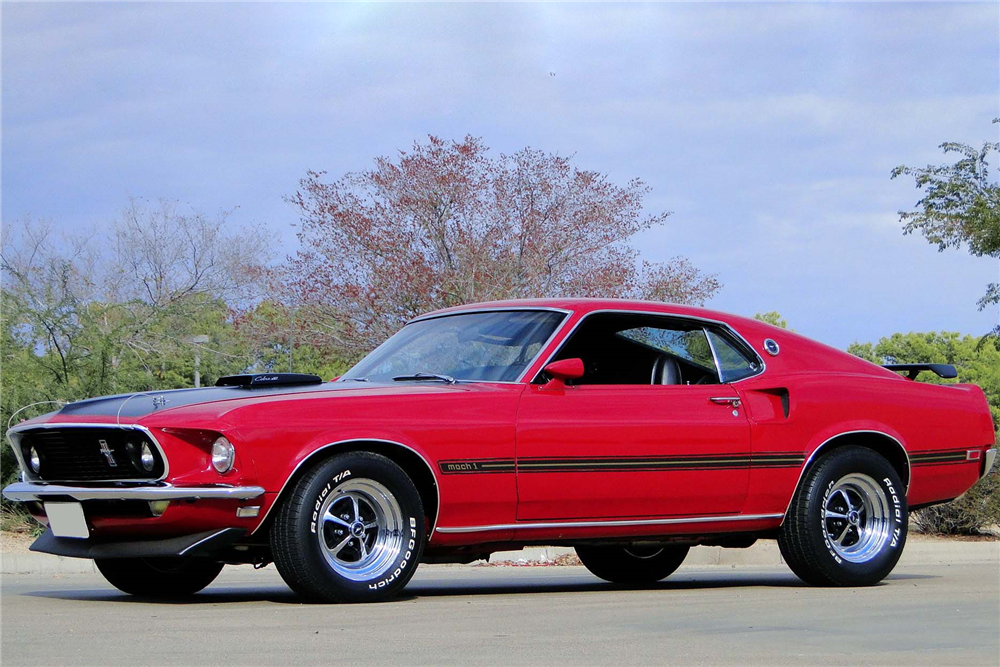 1969 FORD MUSTANG MACH 1 428 SCJ FASTBACK